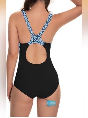 Beautikini Period Swimwear One Piece Leak Proof Racerback M. 1997/bb10-3